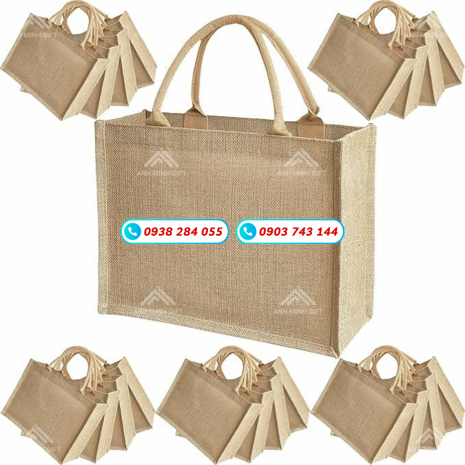 Túi vải đay in logo – Món quà xanh bền vững, nâng tầm trách nhiệm thương hiệu