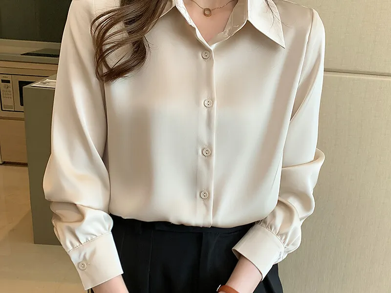 ÁO SƠ MI NỮ LỤA