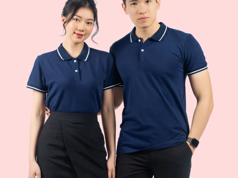 ÁO POLO ĐỒNG PHỤC (XANH THAN)