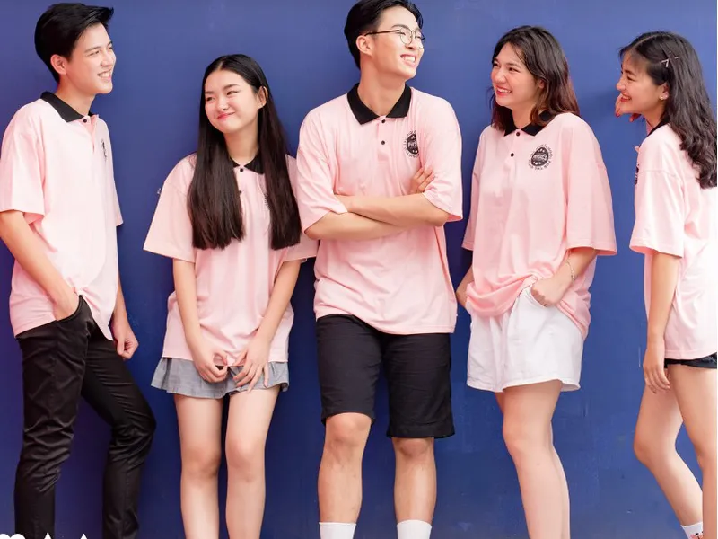 ÁO POLO ĐỒNG PHỤC NHÓM (HỒNG)