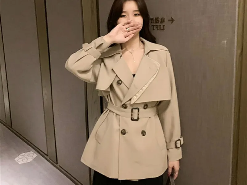 ÁO KHOÁC MĂNG TO DÁNG NGẮN HÀN QUỐC (BE)