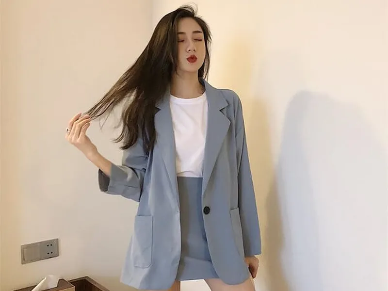 SET BLAZER HÀN QUỐC NỮ (ÁO
