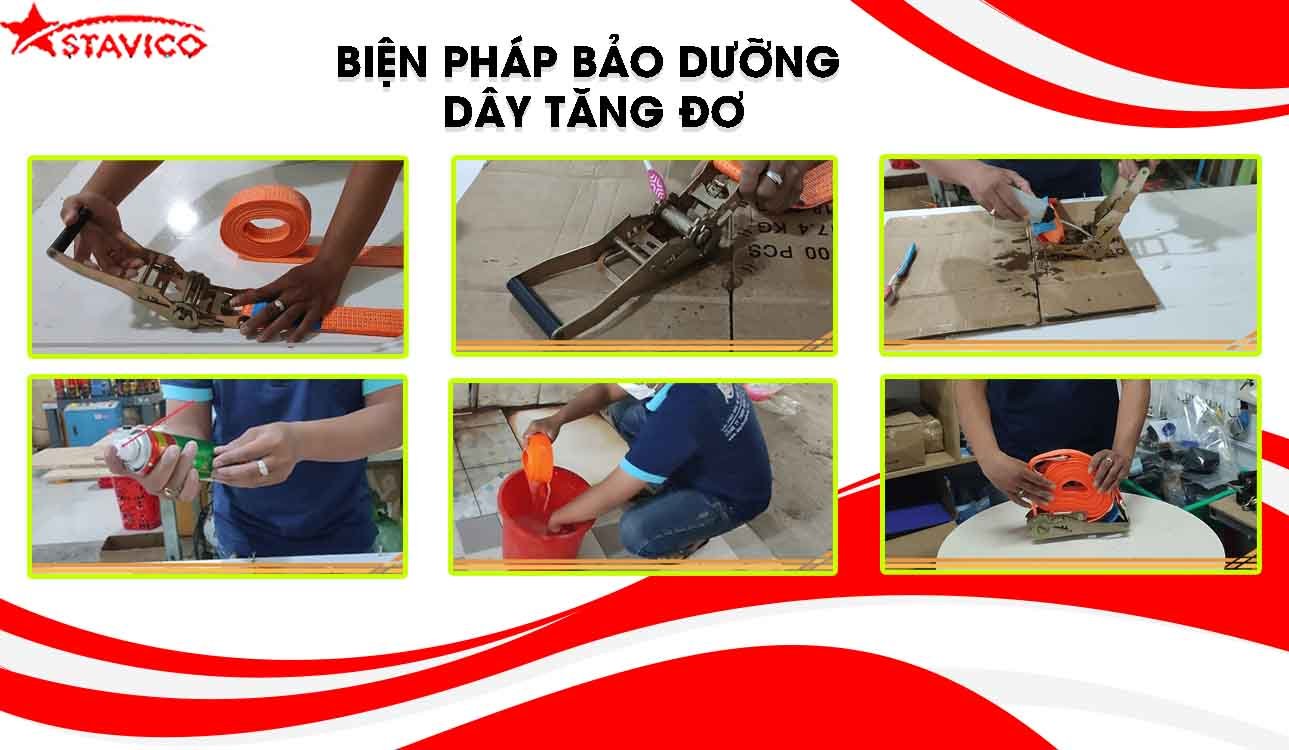 Bảo quản dây tăng đơ Bảo quản dây tăng đơ