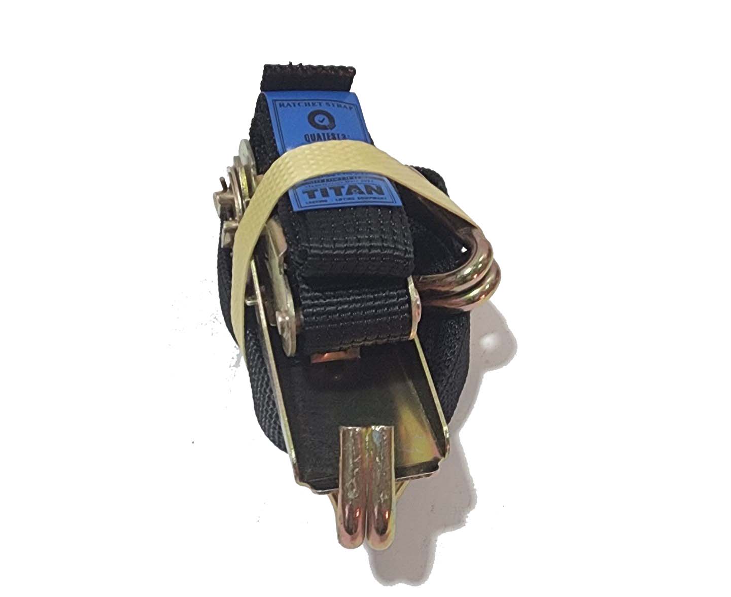 Dây tăng đơ bản 25mm móc J màu đen Dây tăng đơ bản 25mm móc J màu đen