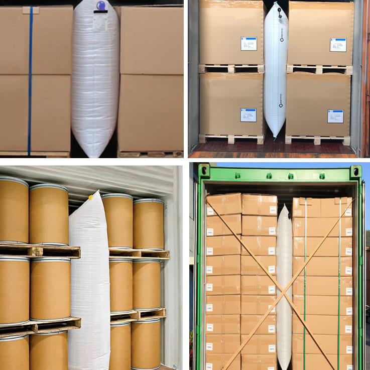 túi khí chắn cửa container