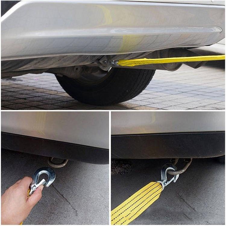 Dây cáp vải kéo xe ô tô