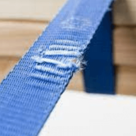 Dây đai vải polyester có bị xù lông không ?