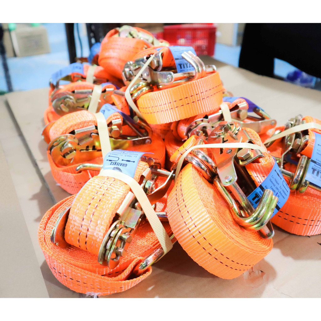 dây tăng đơ 38mm bộ dây tăng đơ bản 38mm móc j màu cam