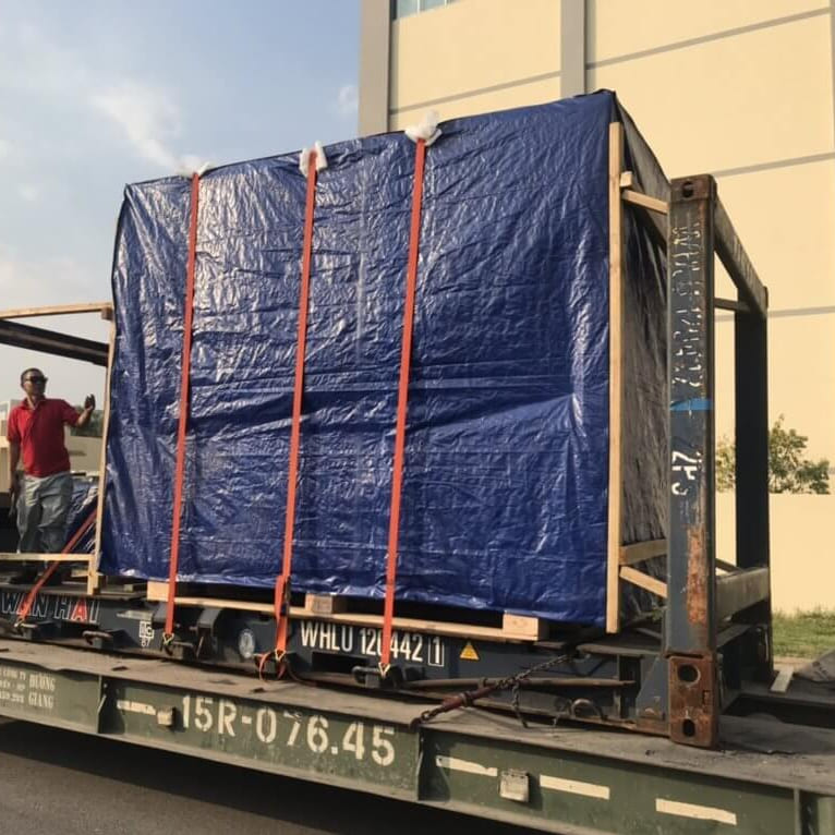Giải pháp ràng hàng an toàn trên container và xe đầu kéo