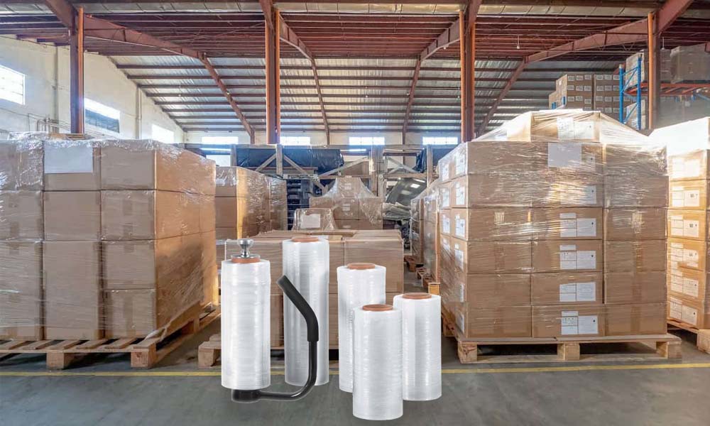 Màng PE bọc hàng Pallet