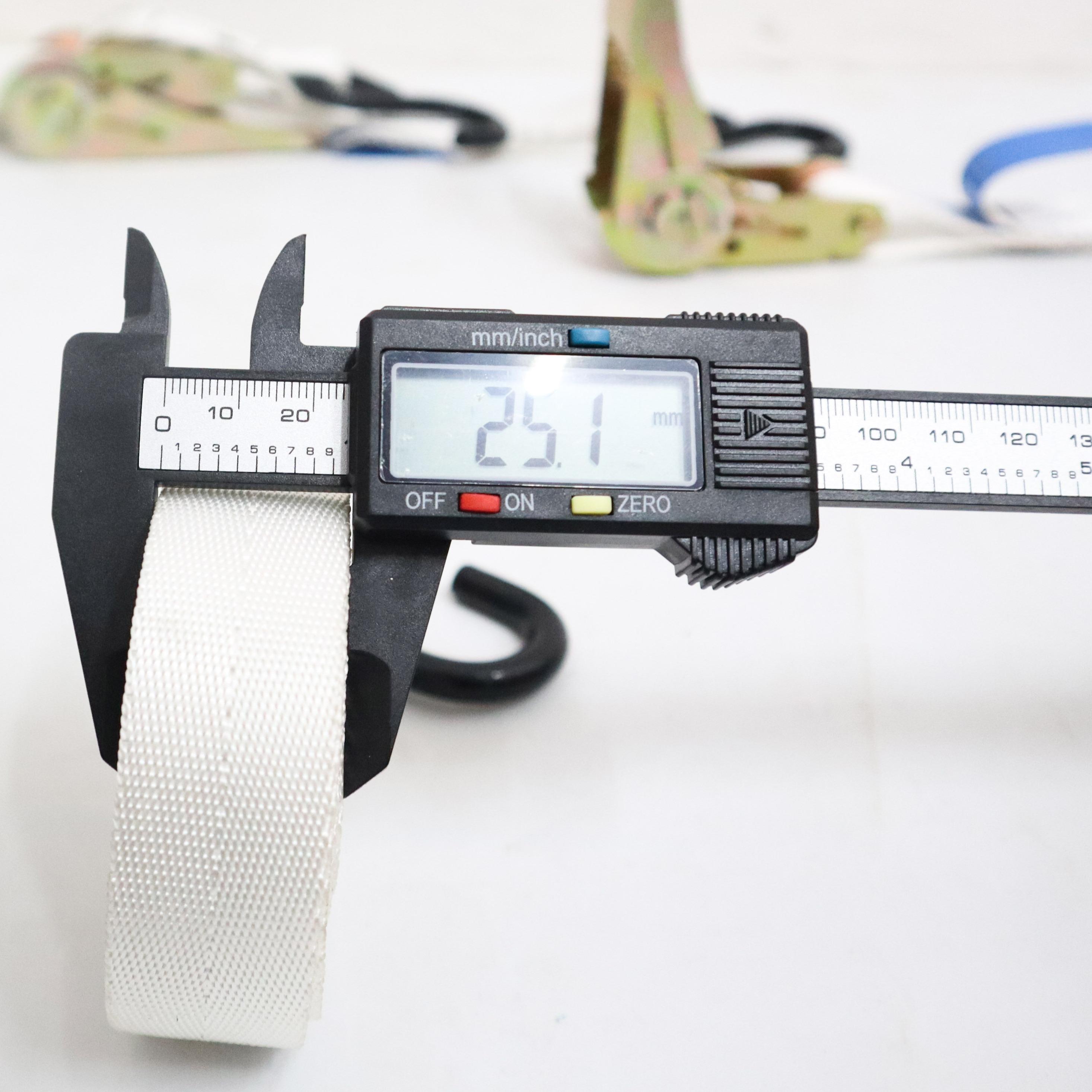 Dây tăng đơ bản 25mm dây tăng đơ màu trăng