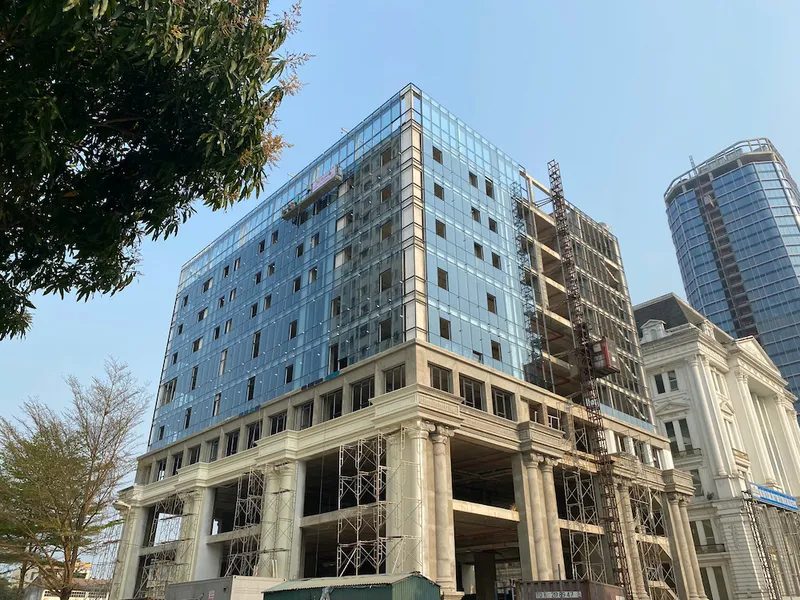 Trung tâm điện ảnh 129 thành phố Vinh ứng dụng sàn phẳng XF-Box