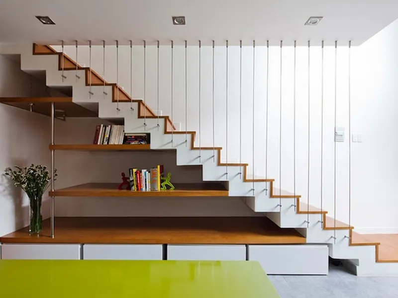 Bản vẽ cầu thang 21 bậc kích thước thiết kế