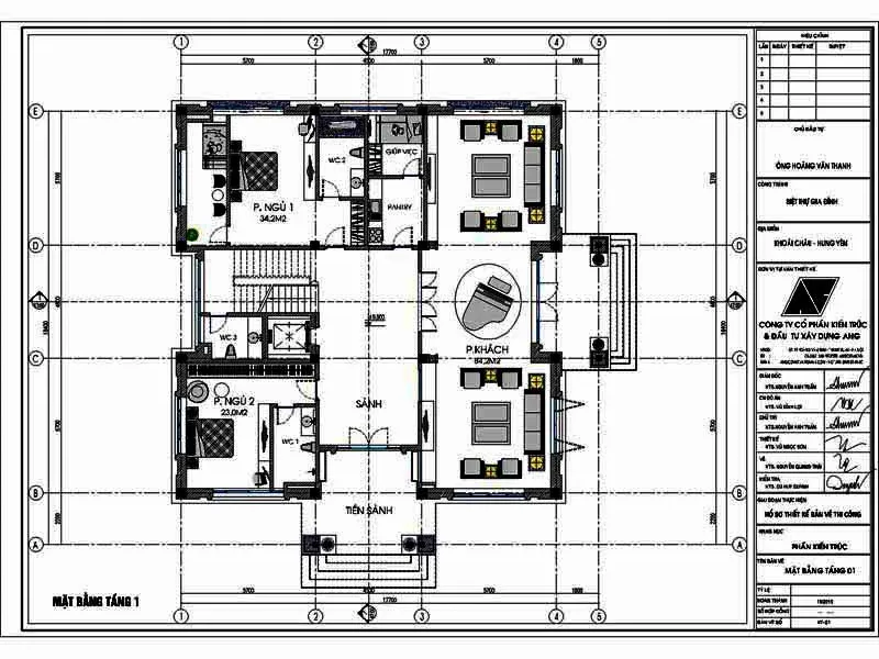 Bản vẽ nhà phố thiết kế kiến trúc thi công