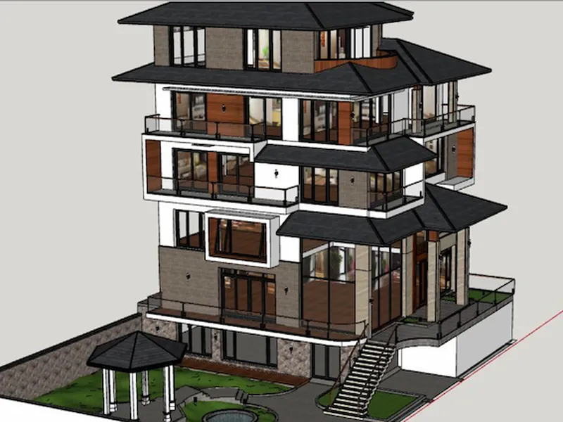 Biệt thự phố Hải Phòng ứng dụng sàn XF-BOX