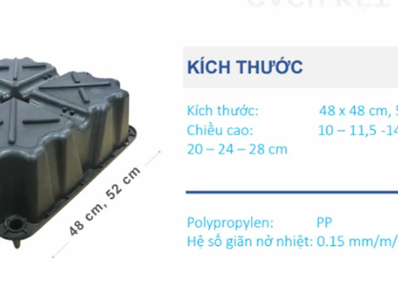 Hộp nhựa tạo rỗng là gì? Giá sàn hộp nhựa đổ bê tông