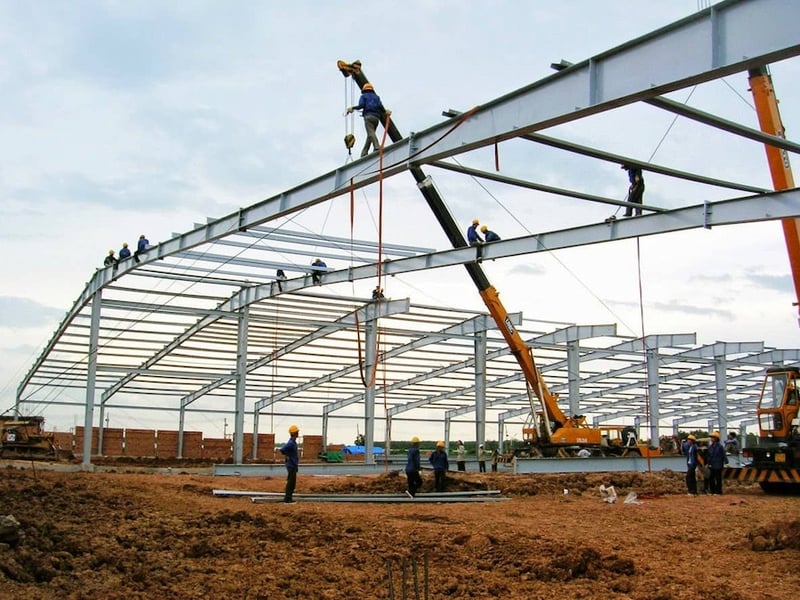 5 Đơn vị thi công nhà xưởng Đà Nẵng & giải pháp sàn hộp