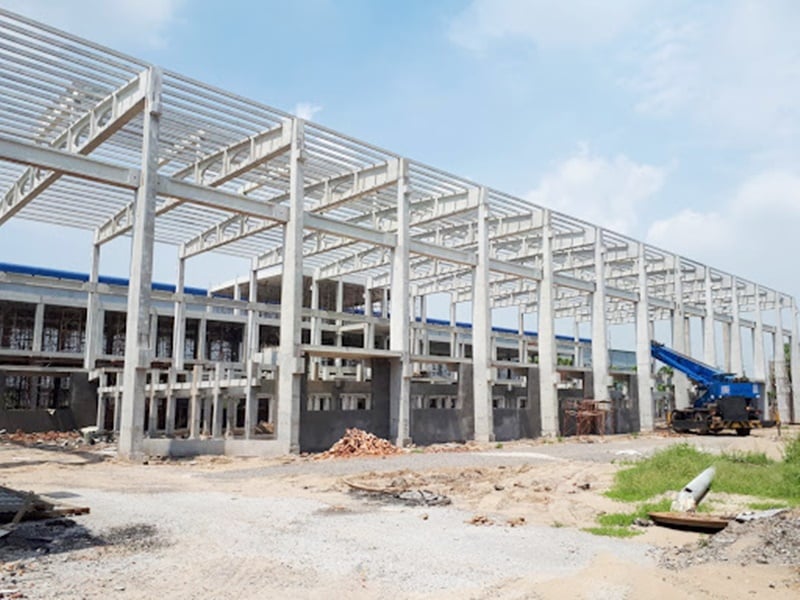 Top 7 xây dựng Long An giái pháp sàn hộp nhà xưởng