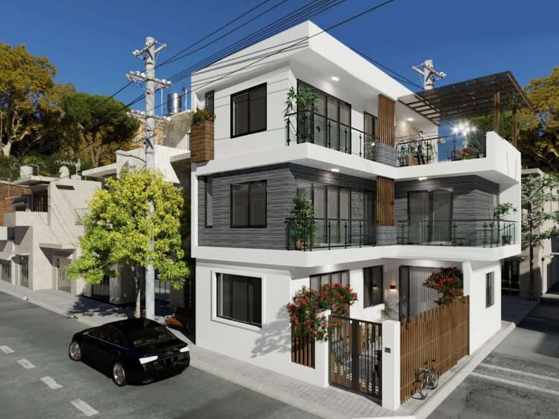 Review xây nhà quận 5 thiết kế thi công nhà phố