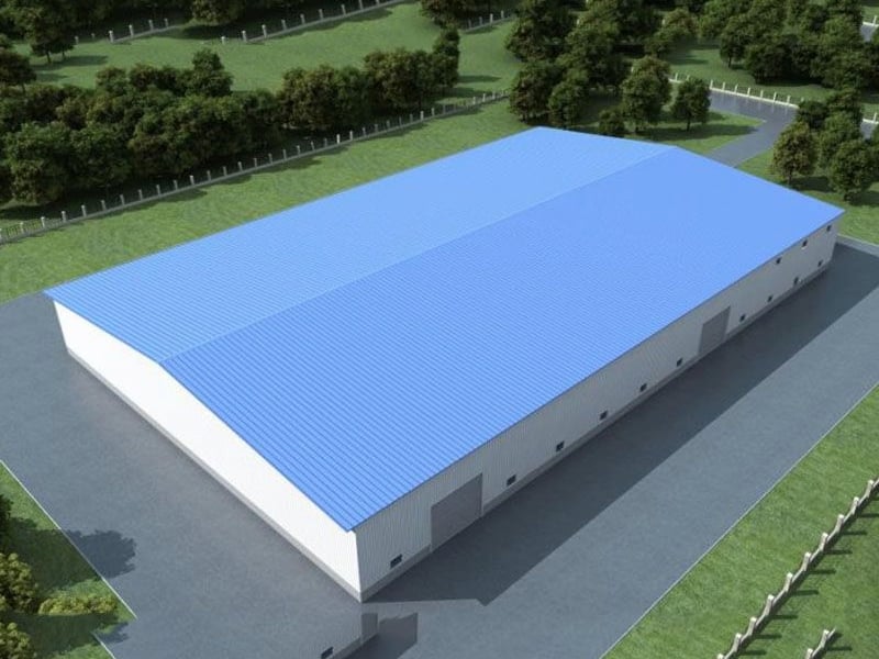 Thiết kế nhà xưởng tại Đồng Nai thi công sàn hộp