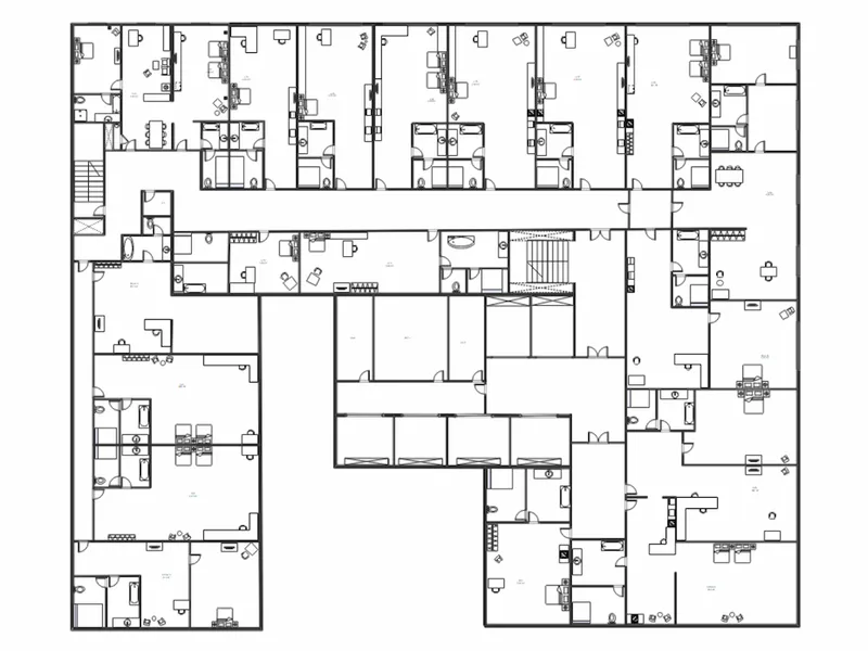 Bản vẽ khách sạn 5 sao thiết kế tiêu chuẩn