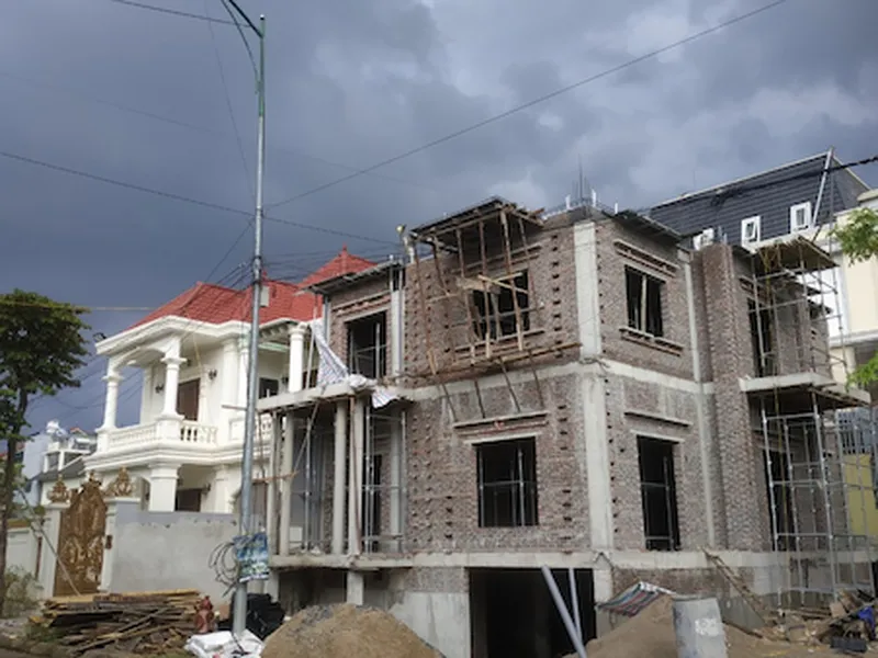 Xây biệt thự Hòa Bình ứng dụng sàn hộp XF-BOX