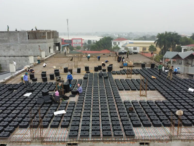 Xưởng Ngọc Hà ứng dụng sàn phẳng XF-Box