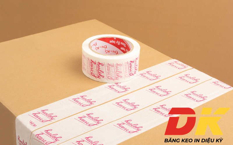 Băng keo in chữ Healthy House Băng keo in chữ Healthy House