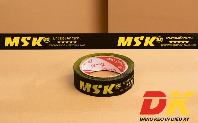 Băng keo in chữ MSK Băng keo in chữ MSK