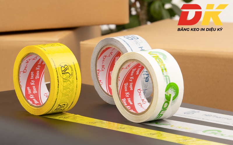 Ứng dụng của băng keo in chữ, băng keo in logo Ứng dụng của băng keo in chữ, băng keo in logo