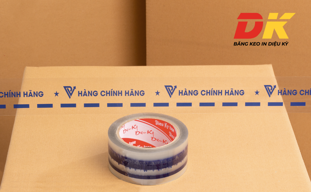 in băng keo trong