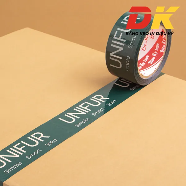 Băng keo in chữ UNIFUR