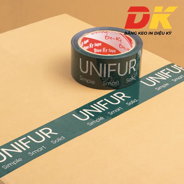Băng keo in chữ UNIFUR