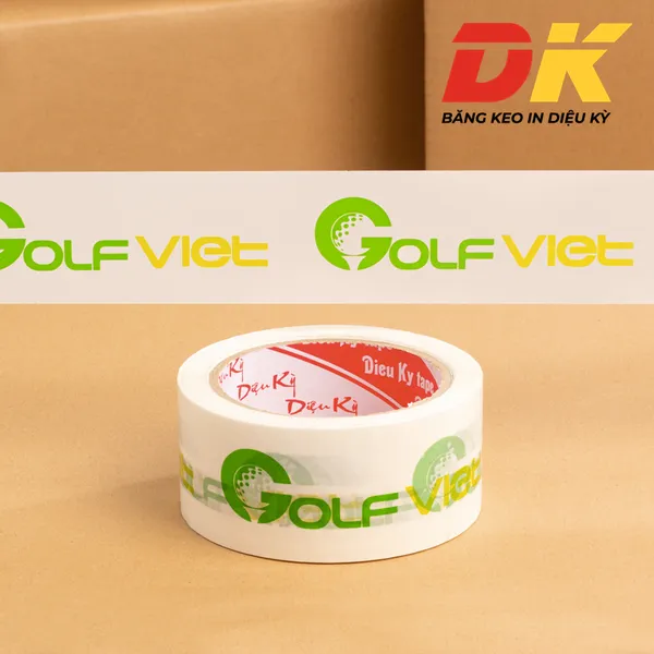 Băng keo in logo Golf Việt