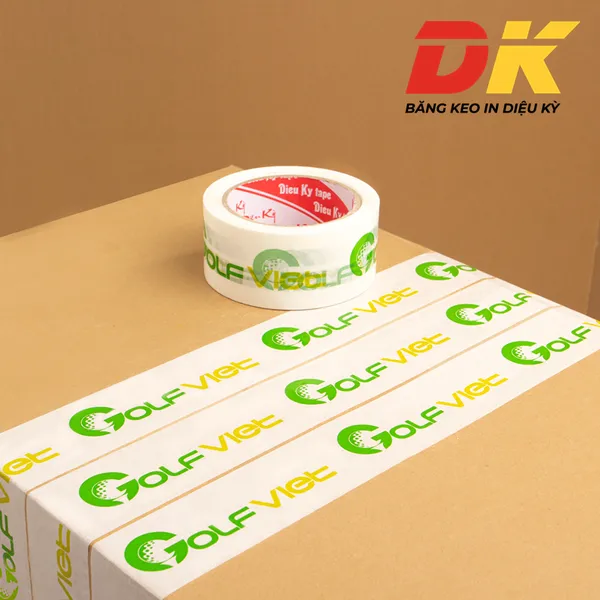 Băng keo in logo Golf Việt