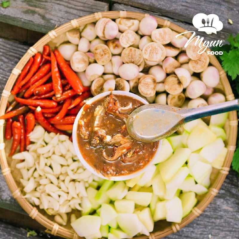 Mua mắm cà đu đủ ở đâu ngon đúng chuẩn? Khám phá hương vị độc đáo của Mắm cà đu đủ Myun Food – Ẩm thực Buôn Mê