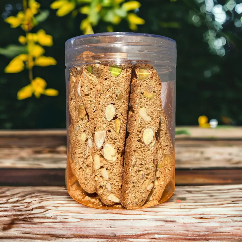 Biscotti Nguyên Cám Hỗ Trợ Ăn Kiêng 200gr - Myun Food Ẩm Thực Buôn Mê
