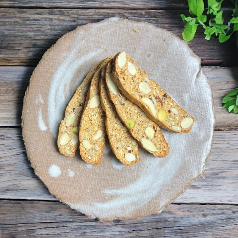 Biscotti Nguyên Cám Hỗ Trợ Ăn Kiêng 200gr - Myun Food Ẩm Thực Buôn Mê