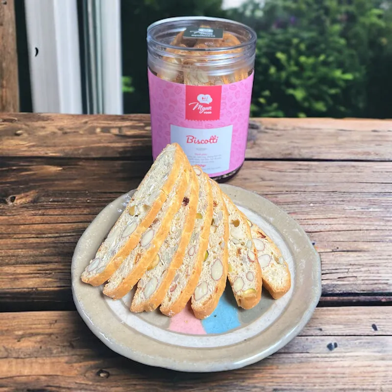 Biscotti Nguyên Vị (Original) 200gr - Myun Food Ẩm Thực Buôn Mê