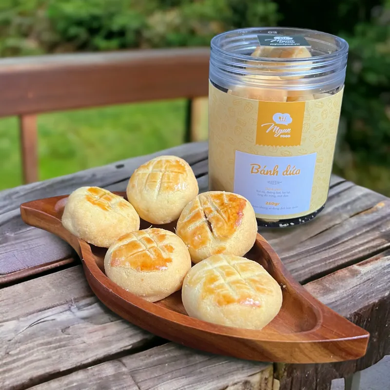 Bánh Dứa Đài Loan 250gr - Myun Food Ẩm Thực Buôn Mê