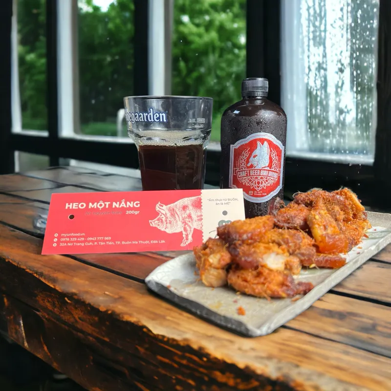 Heo Một Nắng (Vị Nguyên Bản) 1Kg - Myun Food Ẩm Thực Buôn Mê