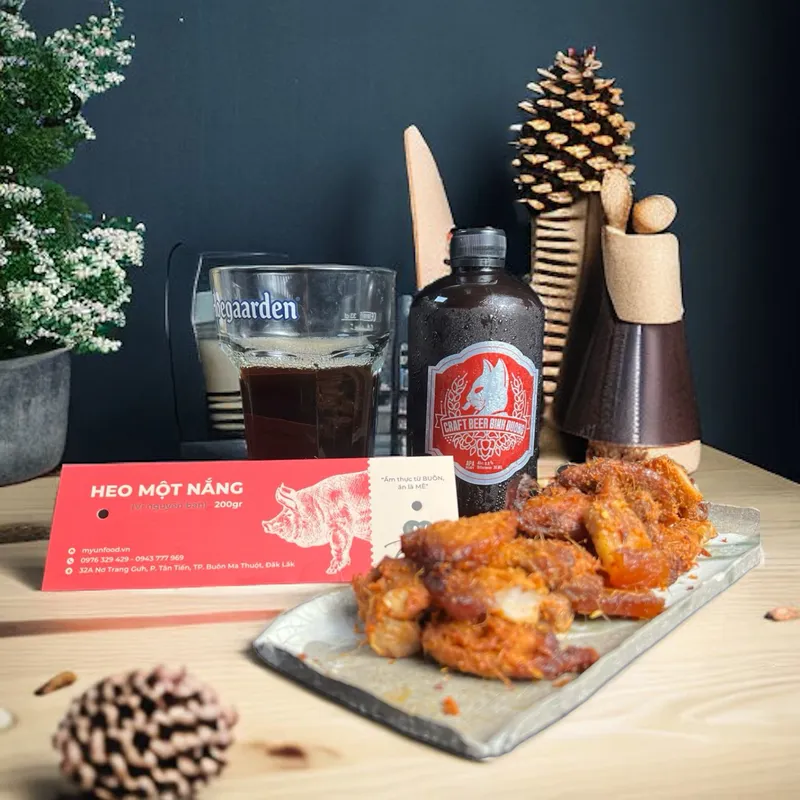 Heo Một Nắng (Vị Nguyên Bản) 1Kg - Myun Food Ẩm Thực Buôn Mê