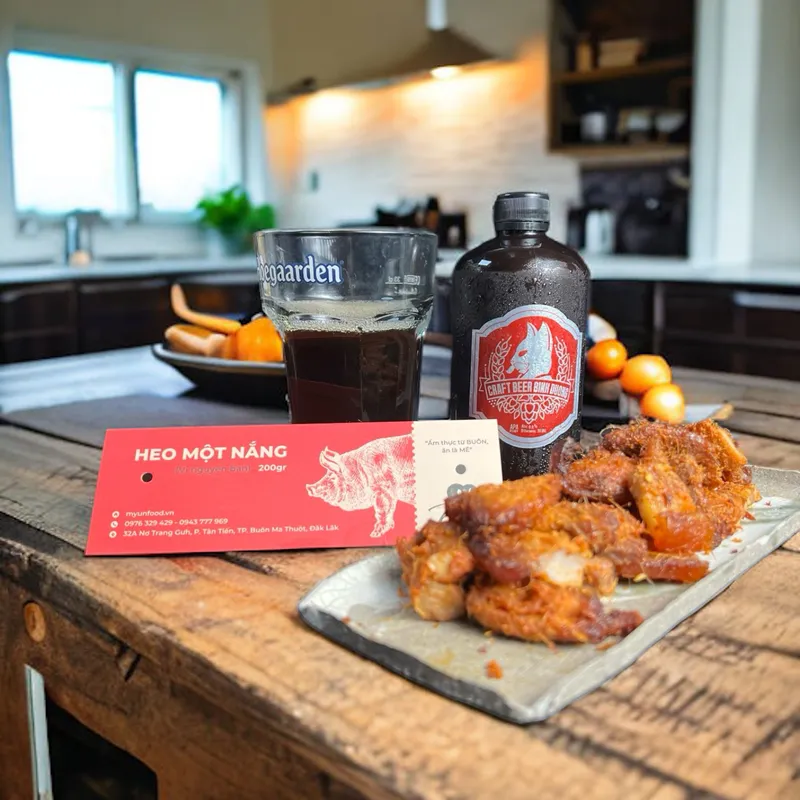 Heo Một Nắng (Vị Nguyên Bản) 200gr - Myun Food Ẩm Thực Buôn Mê