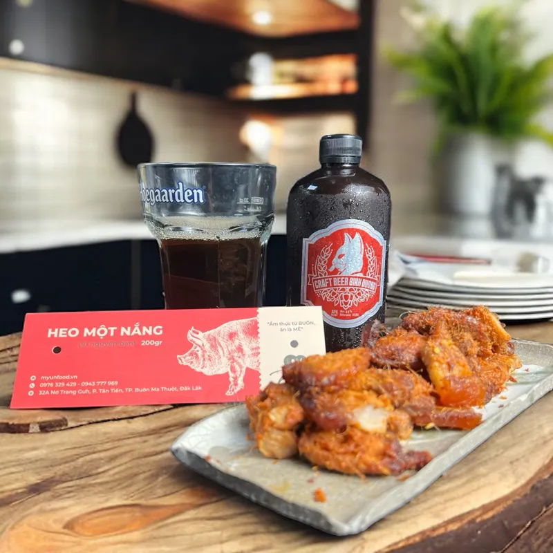 Heo Một Nắng (Vị Nguyên Bản) 200gr - Myun Food Ẩm Thực Buôn Mê