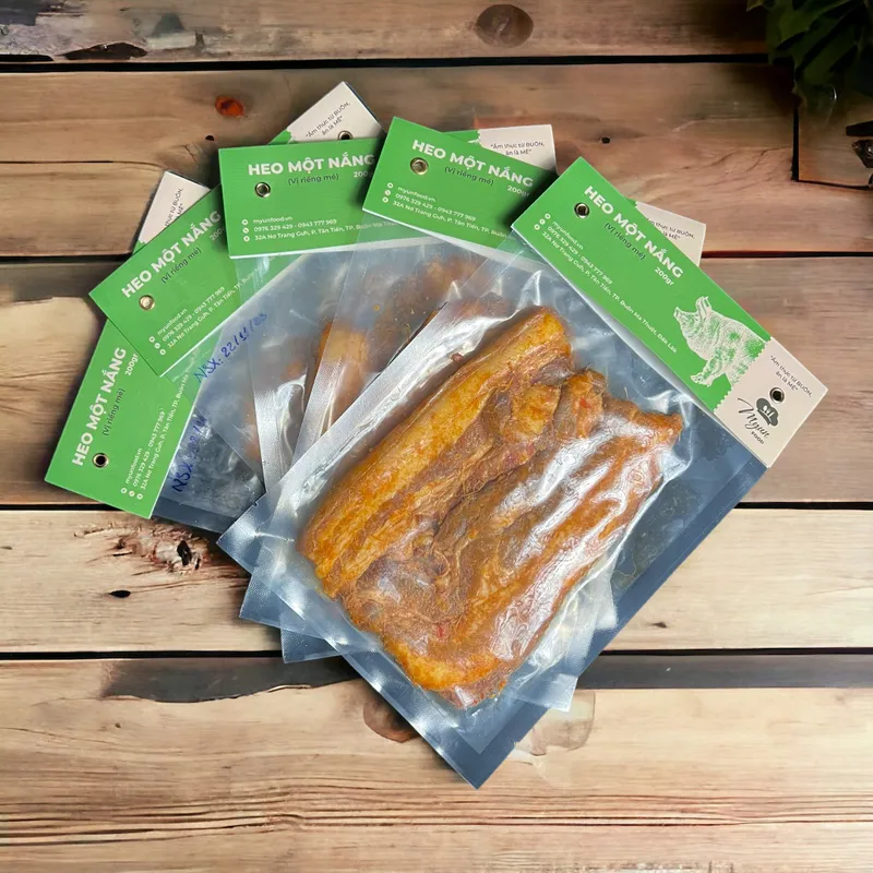 Heo Một Nắng (Vị Riềng Mẻ) 1Kg - Myun Food Ẩm Thực Buôn Mê