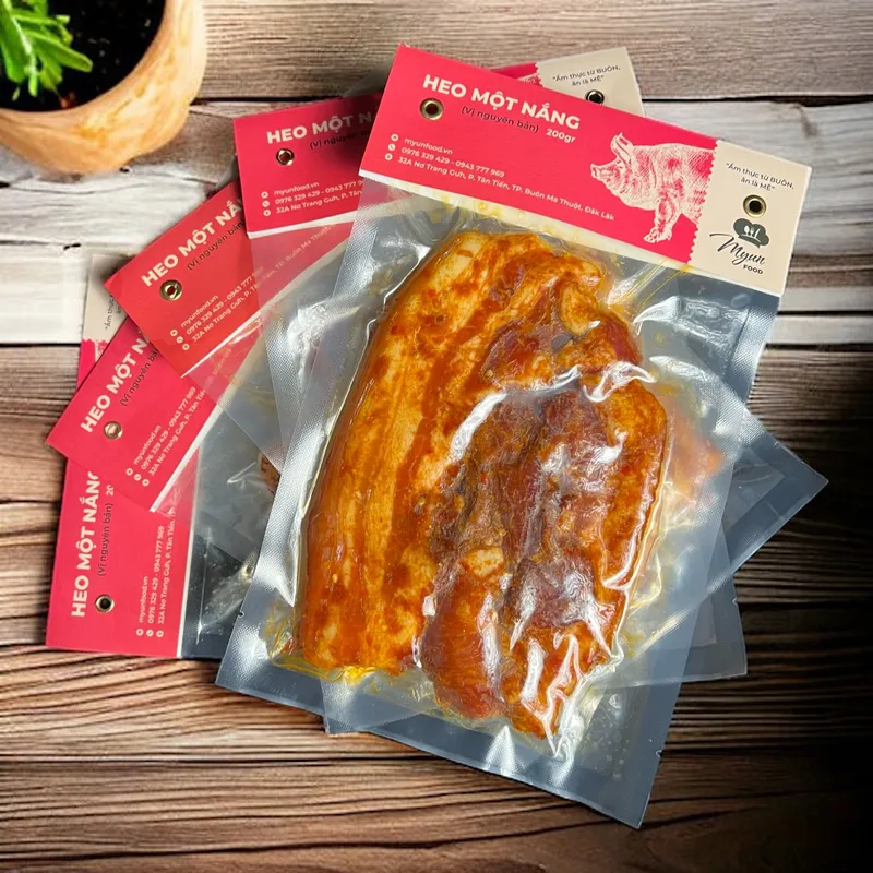 Heo Một Nắng (Vị Nguyên Bản) 1Kg - Myun Food Ẩm Thực Buôn Mê