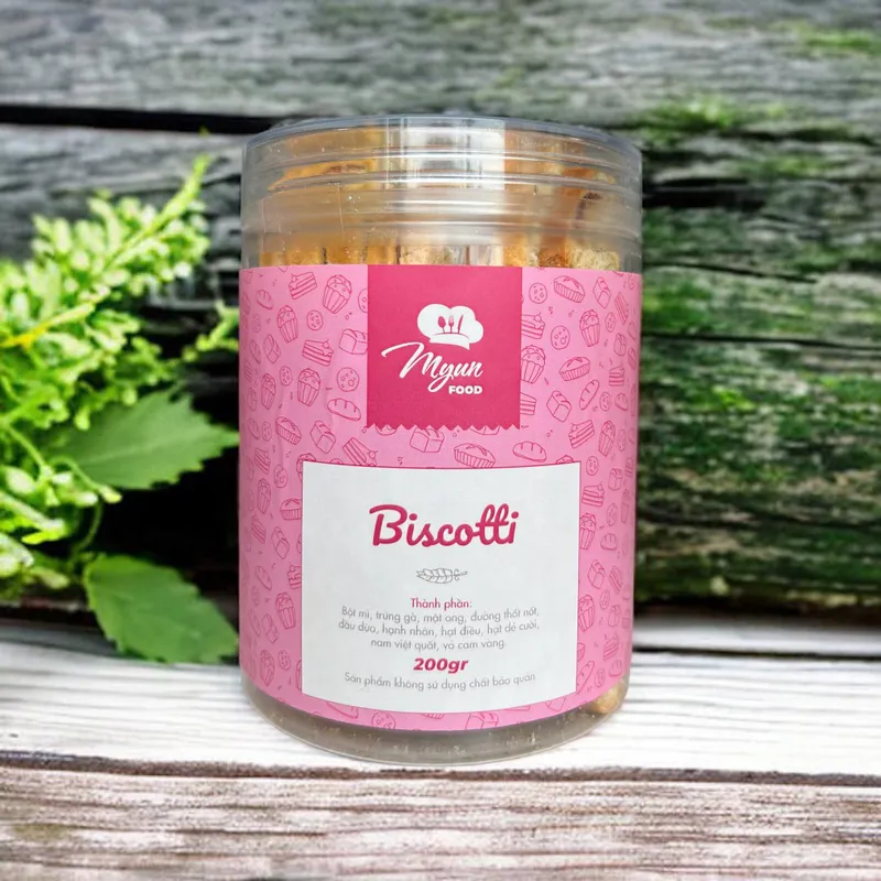 4 Biscotti Nguyên Vị - Myun Food Ẩm Thực Buôn Mê