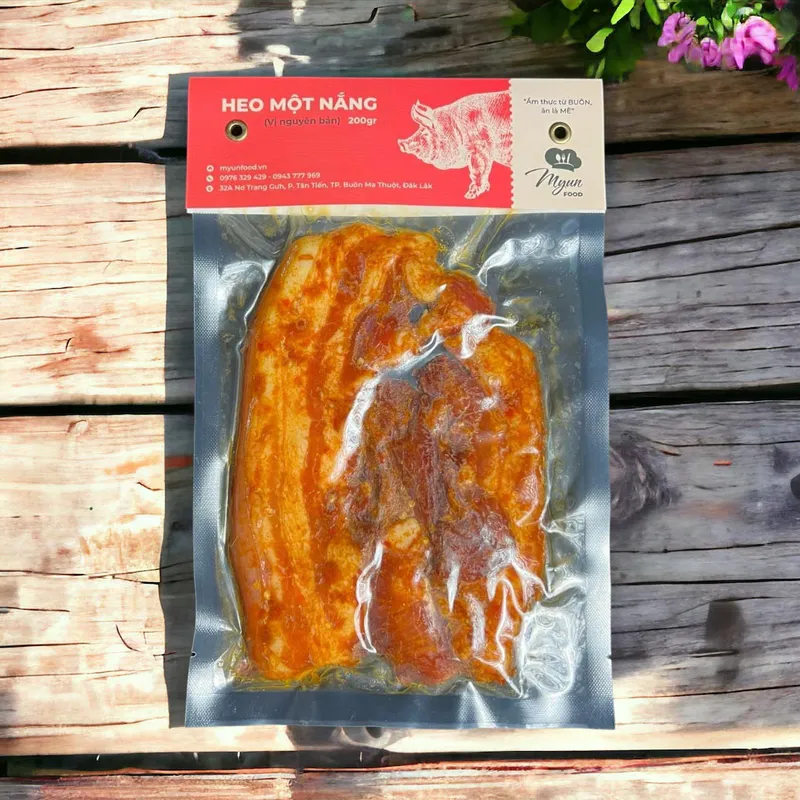 Heo Một Nắng (Vị Nguyên Bản) 200gr - Myun Food Ẩm Thực Buôn Mê