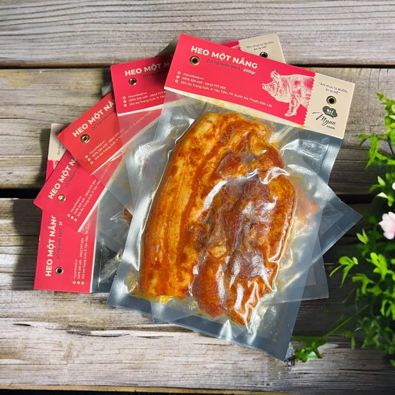 Heo Một Nắng (Vị Nguyên Bản) 1Kg - Myun Food Ẩm Thực Buôn Mê