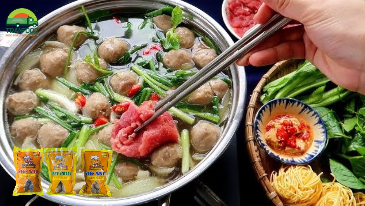 Lẩu bò viên Happy Cow ấm áp cho gia đình